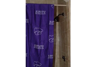 Kansas State Printed Shower Curtain Cover 70
