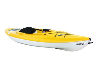 Freedom 100 DLX Yellow/White Sit in Kayak