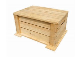Kids Wood Toy Chest