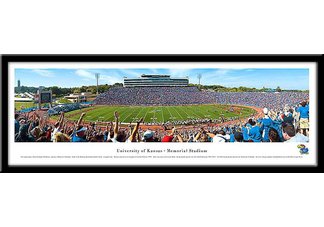 University of Kansas Jayhawks Stadium Print