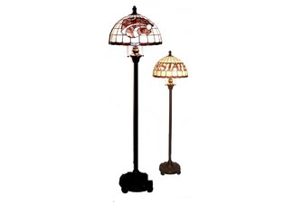 Kansas State University Wildcats Tiffany Floor Lamp