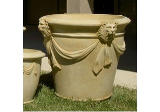 Large Lion Planter