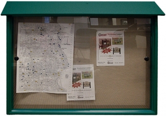 Large Single Sided Message Center
