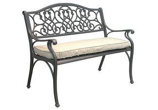 Legacy Cushion Bench Copper Rust