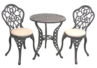 Legacy Bistro Set with Cushion Copper Rust