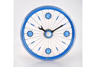 Bike Wall Clock (With Aluminum Rim)