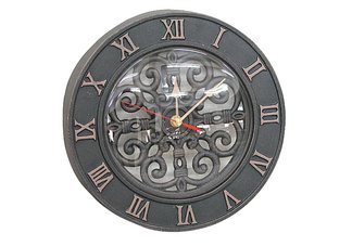 Light Copper Rust Toscana Clock