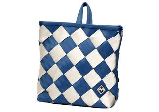 Maggie Bags Backpack Light Blue/White Backpack