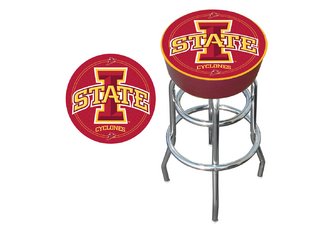 Iowa State University Padded Bar Stool
