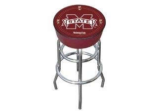 Mississippi State University Padded Bar Stool