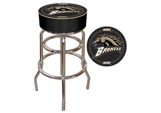 Western Michigan University Padded Bar Stool