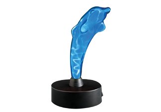 Glass novelty plasma lamp
