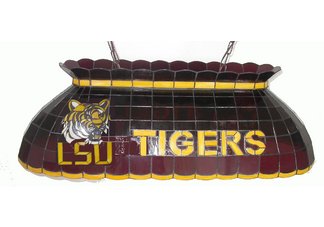 Louisiana State University Tigers Pool Table Lamp