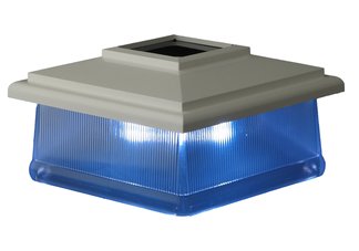 solar accent light, post cap, fence post cap
