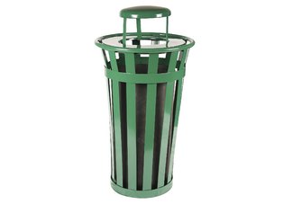 Oakley Trash Can with Rain Cap