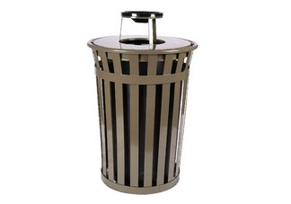 Oakley Trash Can with Ash Urn
