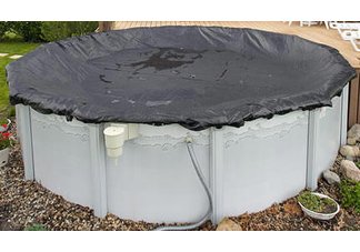 mesh pool cover, pool covers, winter pool covers