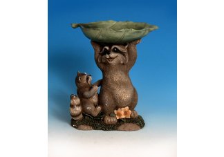 Raccoon Birdfeeder