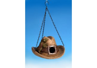 Cowboy Hat Birdhouse