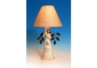 19" Angel Lamp