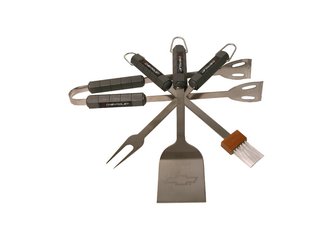 Cheverolet 4 Piece BBQ Grilling Utensil Set