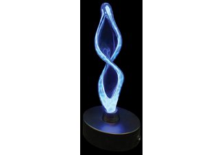 Glass novelty plasma lamp