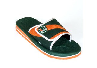 Velcro Slide Sandal - Miami Hurricanes  - small