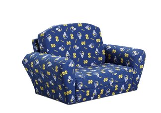 Michigan Wolverines Sleep Over Sofa