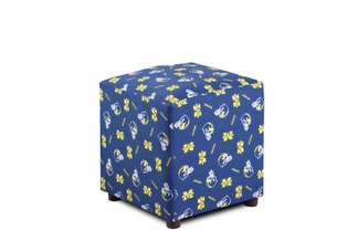 Michigan Wolverines Ottoman