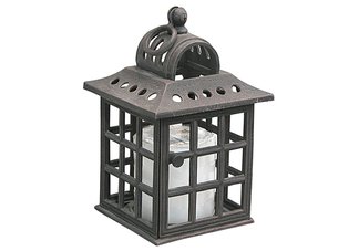 Copper Rust Mission Candle Lantern