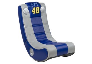 Officially licensed NASCAR&reg; Jimmie Johnson&reg; Video Rocker SE Sound Chair