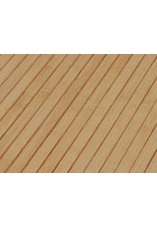Caramel bamboo roll-up chairmat 3x4