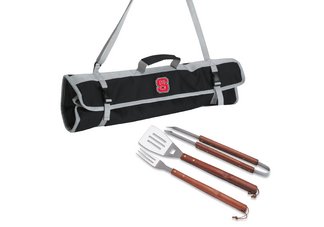 North Carolina State Wolf Pack 3 Piece BBQ Tool Set