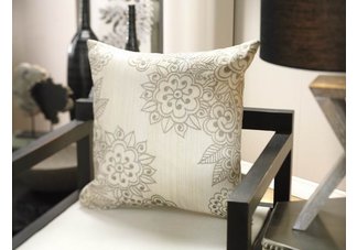 Henna Design Throw Pillow