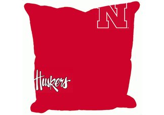Nebraska 16 x 16 Decorative Pillow