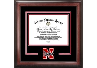 Nebraska Cornhuskers Spirit Diploma Frame