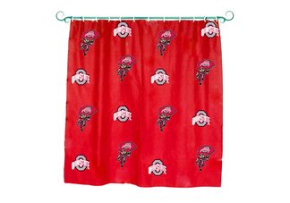 Ohio State Printed Shower Curtain Cover 70