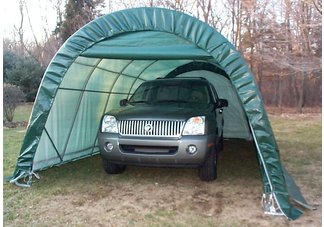 One Car Garage Round 12x20x8