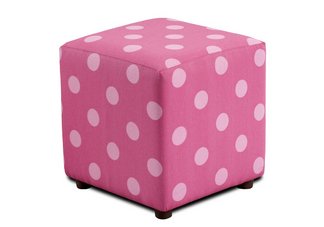 Pink Ottoman
