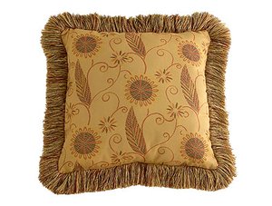 Square Pillow- Passion Posy