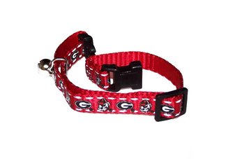 Cat Safety Collar 3/8 inch University of Georgia