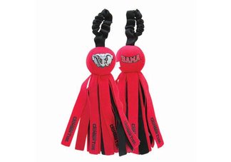 Pompom Plush Dog Toy- University of Alabama