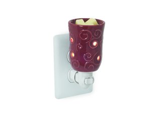 Plug-in Fragrance Warmer- Mulberry Embossed