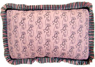 Pink Monkey Business 18X13