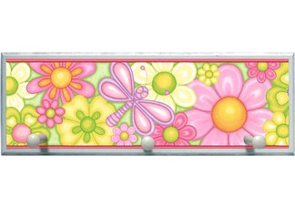 Funky Flowers Peg Board