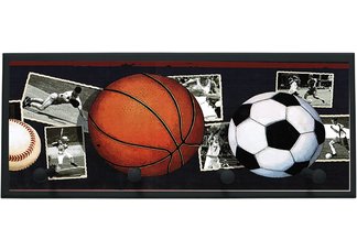 Sports Balls Peg Board
