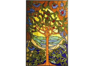 Tree Design Window Panel