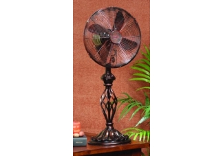 12" Table Top Fan Prestige Rustica