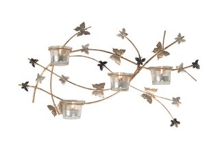 Wall Butterfly Votive Hldr