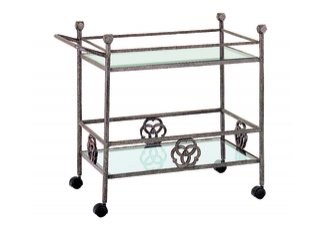 Cast Aluminum Renaissance Serving Cart